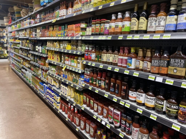Sol Foods Supermarket - Aisle 5 - Condiments, Dressings, Cooking Oils, Croutons, Pickles, Canned Sea Foods