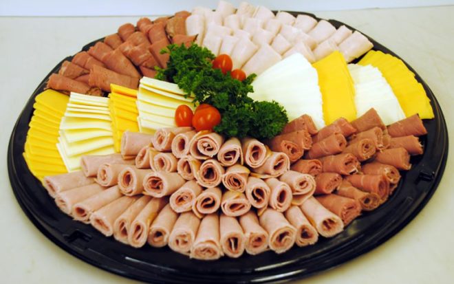 Assorted Deli Meat and Cheese Platter