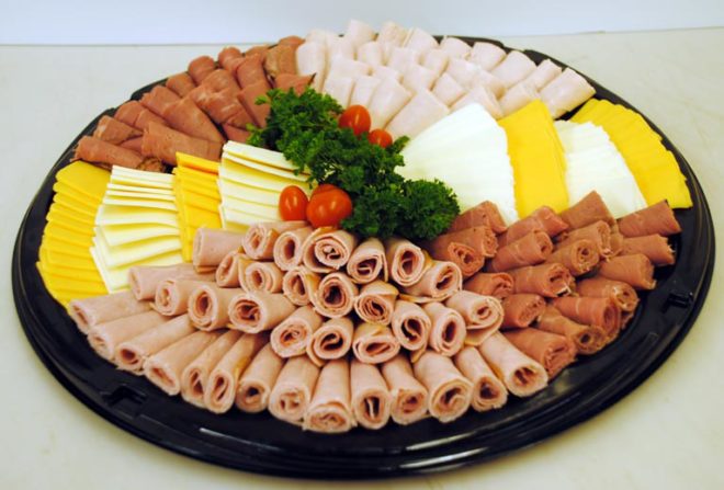 Assorted Deli Meat and Cheese Platter