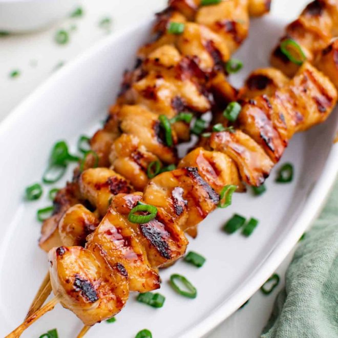 Chicken Teriyaki Satay