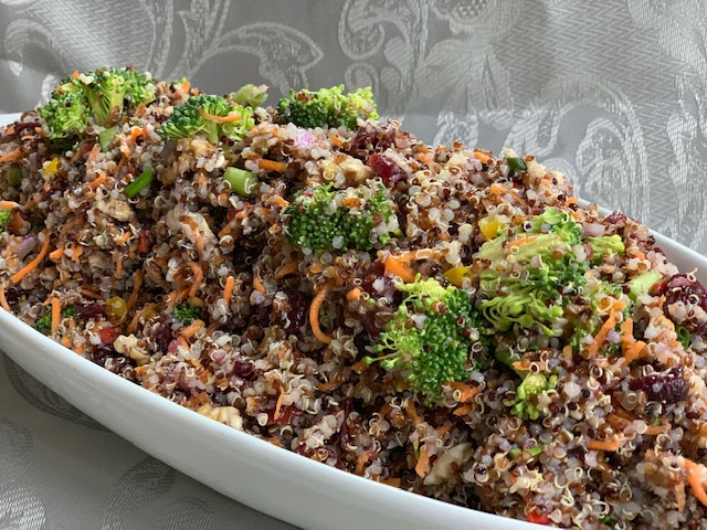 Cranberry-Walnut Quinoa Salad