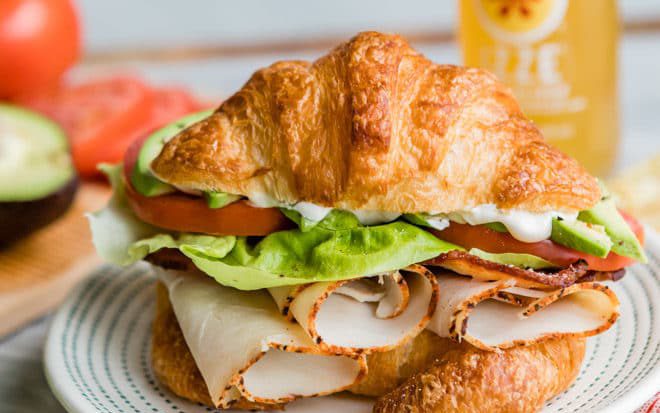 Mini Croissant Sandwich Platter