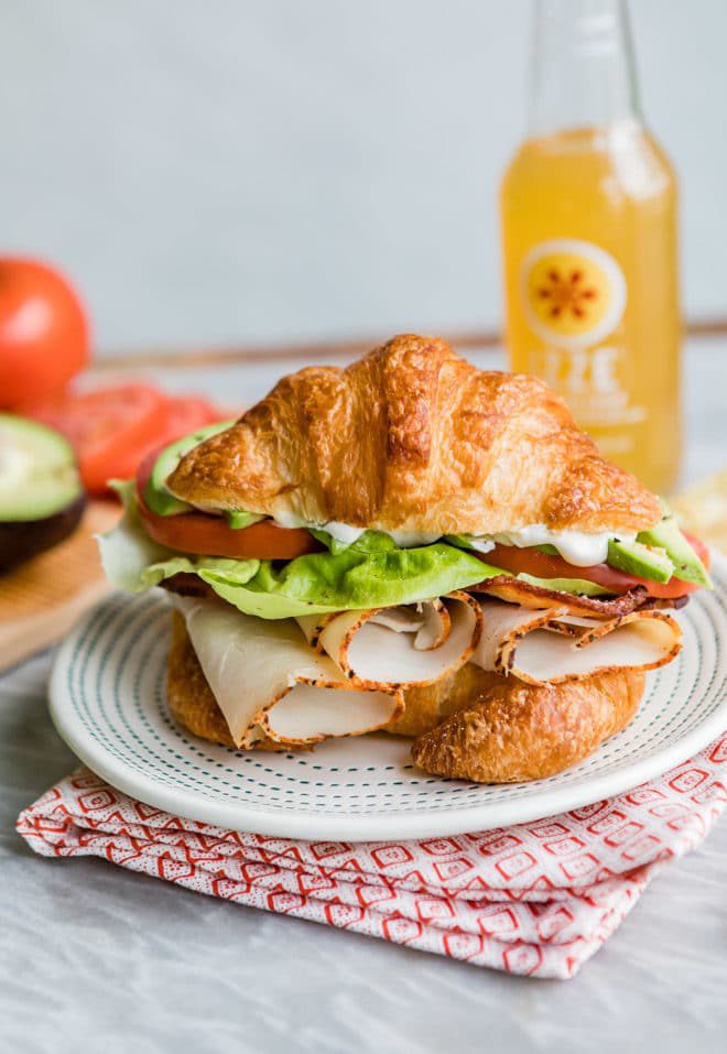 Mini Croissant Sandwich Platter