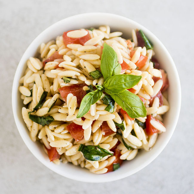 Summer Orzo Pasta